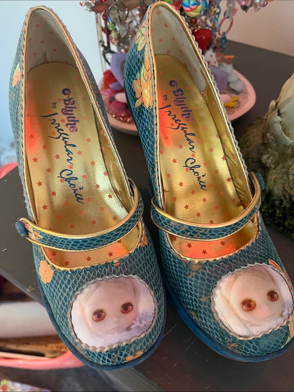 Irregular Choice Blythe wedge style Mary Jane’s. 37